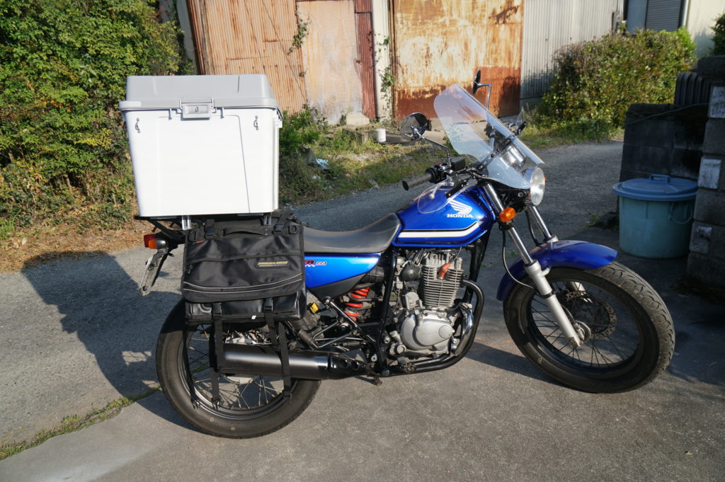 バイク Ftr223 で日本一周のために購入したバイクパーツ類の紹介と金額 んごログ